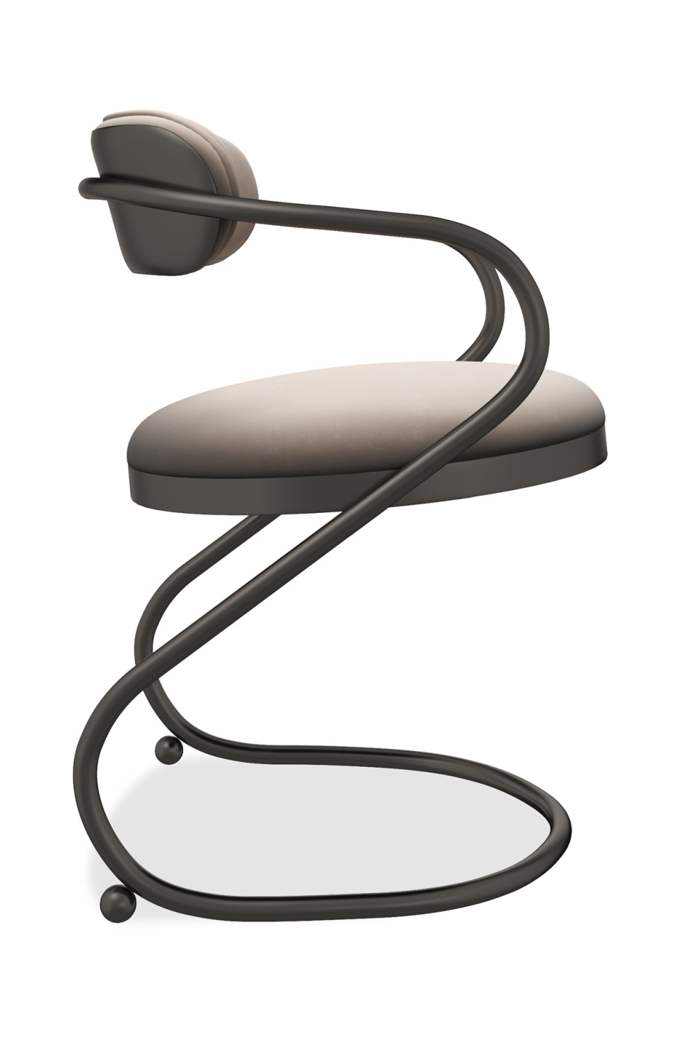  Wavy Cantilevered Dining Chair | Oroa.com