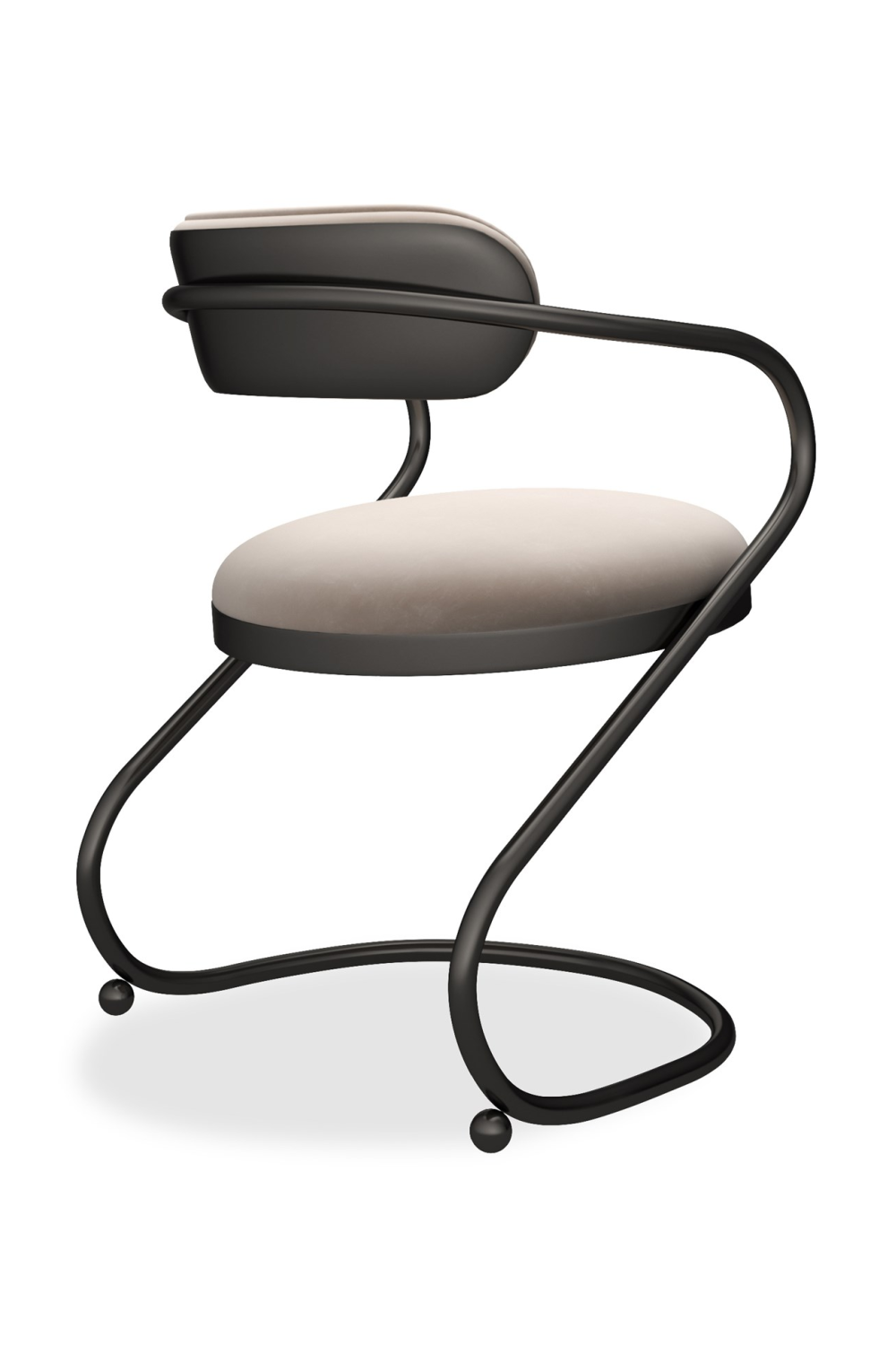   Wavy Cantilevered Dining Chair | Oroa.com