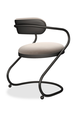   Wavy Cantilevered Dining Chair | Oroa.com