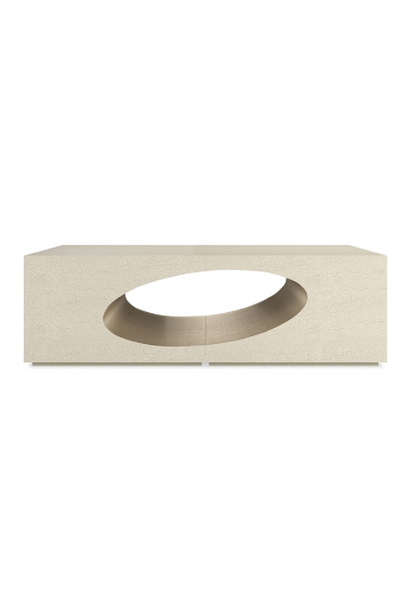  Oval Inset Coffee Table | Oroa.com