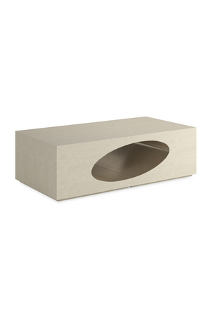   Oval Inset Coffee Table | Oroa.com