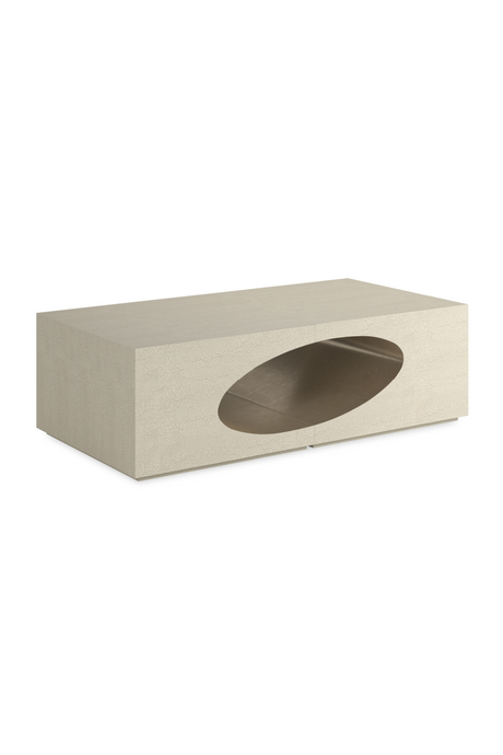  Oval Inset Coffee Table | Oroa.com