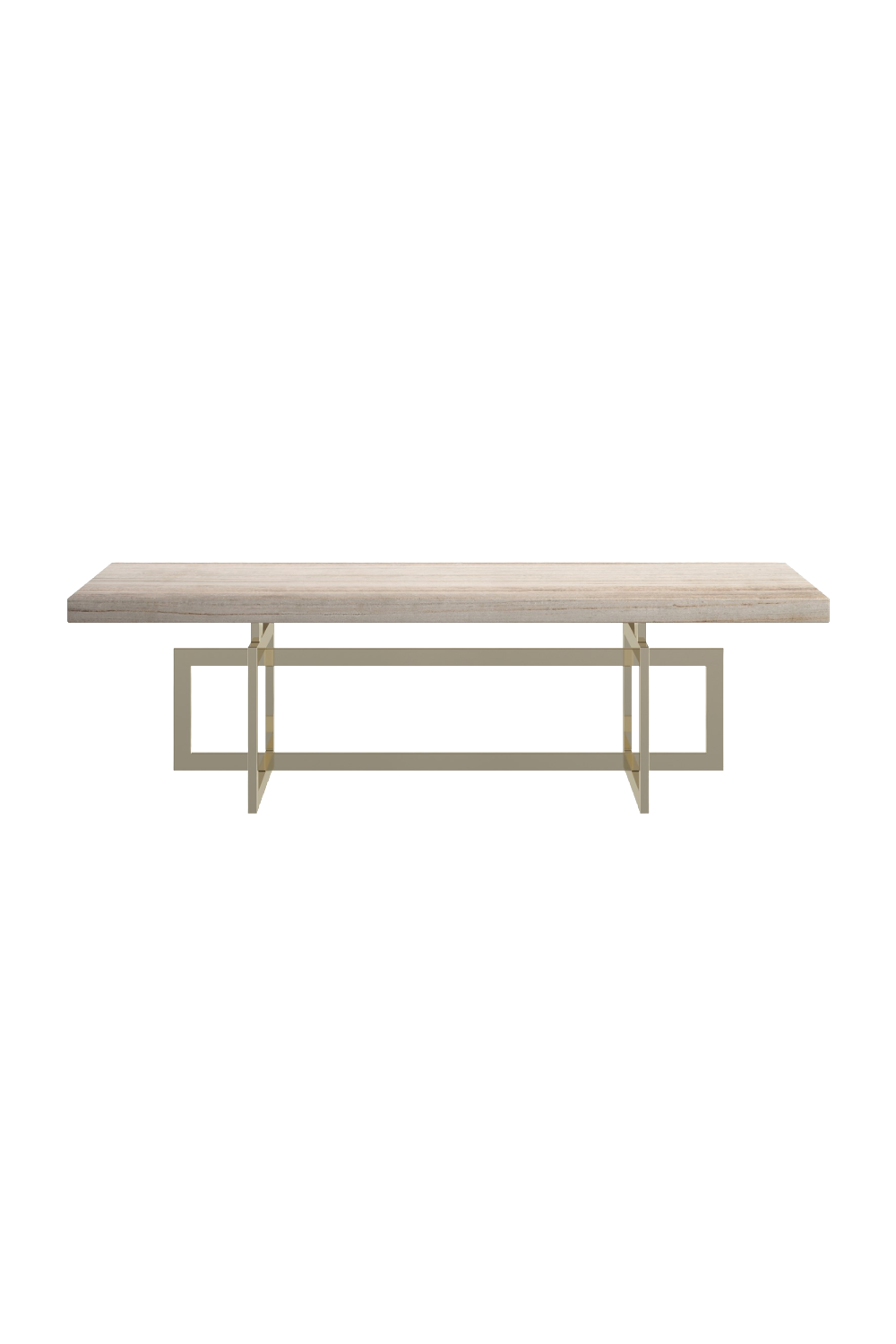   Geometrical Gold Base Coffee Table | Oroa.com