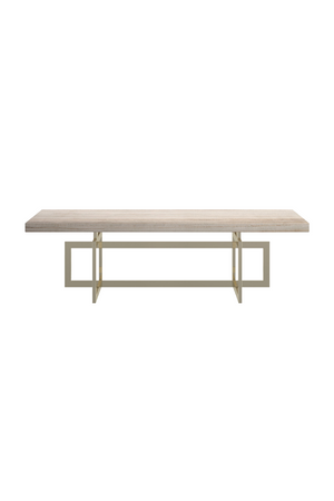   Geometrical Gold Base Coffee Table | Oroa.com