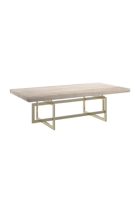   Geometrical Gold Base Coffee Table | Oroa.com
