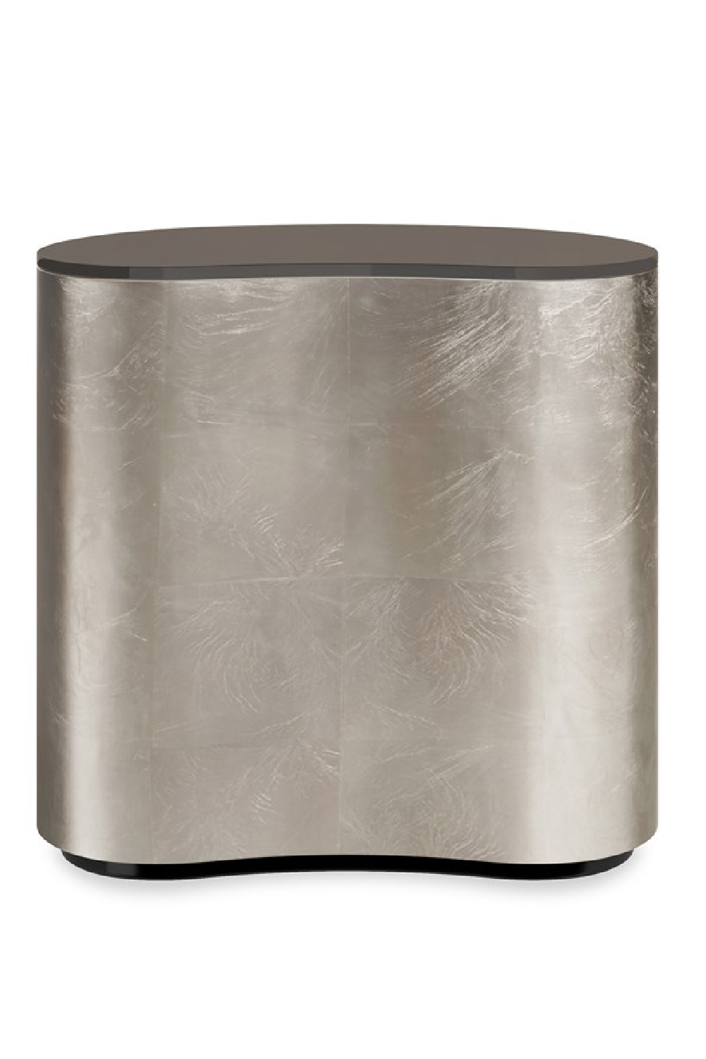   Bronze Glass Kidney Side Table | Oroa.com
