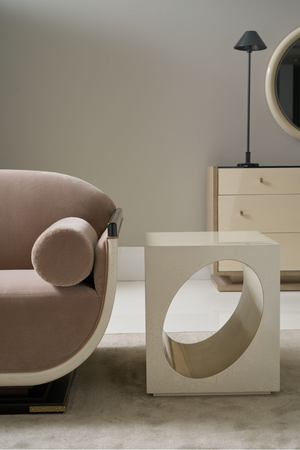   Oval Inset End Table | Oroa.com