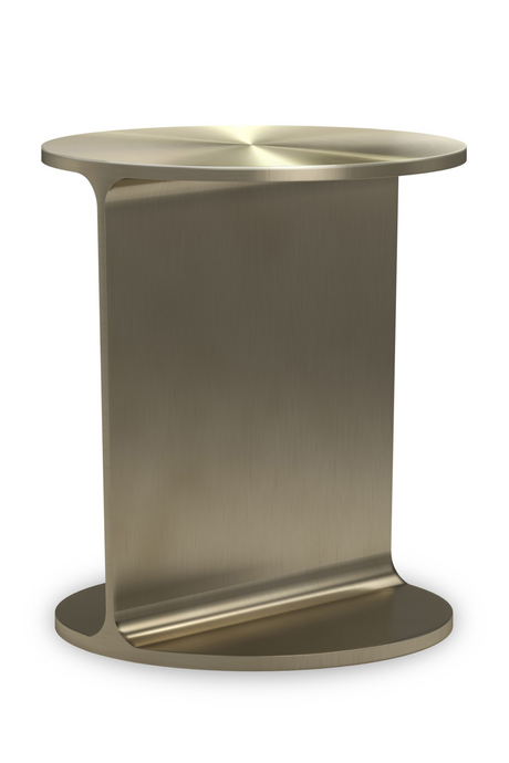   Brushed Gold Side Table | Oroa.com