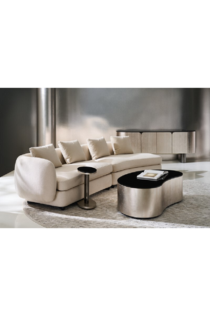   Bronze Glass Nesting End Tables (2) | Oroa.com
