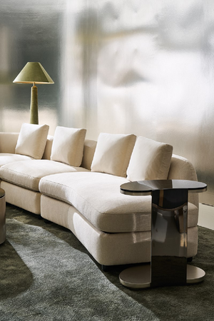   Bronze Glass Nesting End Tables (2) | Oroa.com