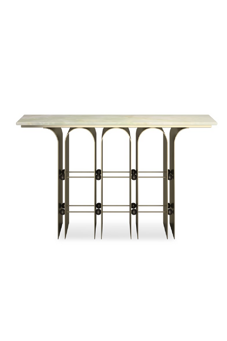   Bronze Arches Console Table | Oroa.com