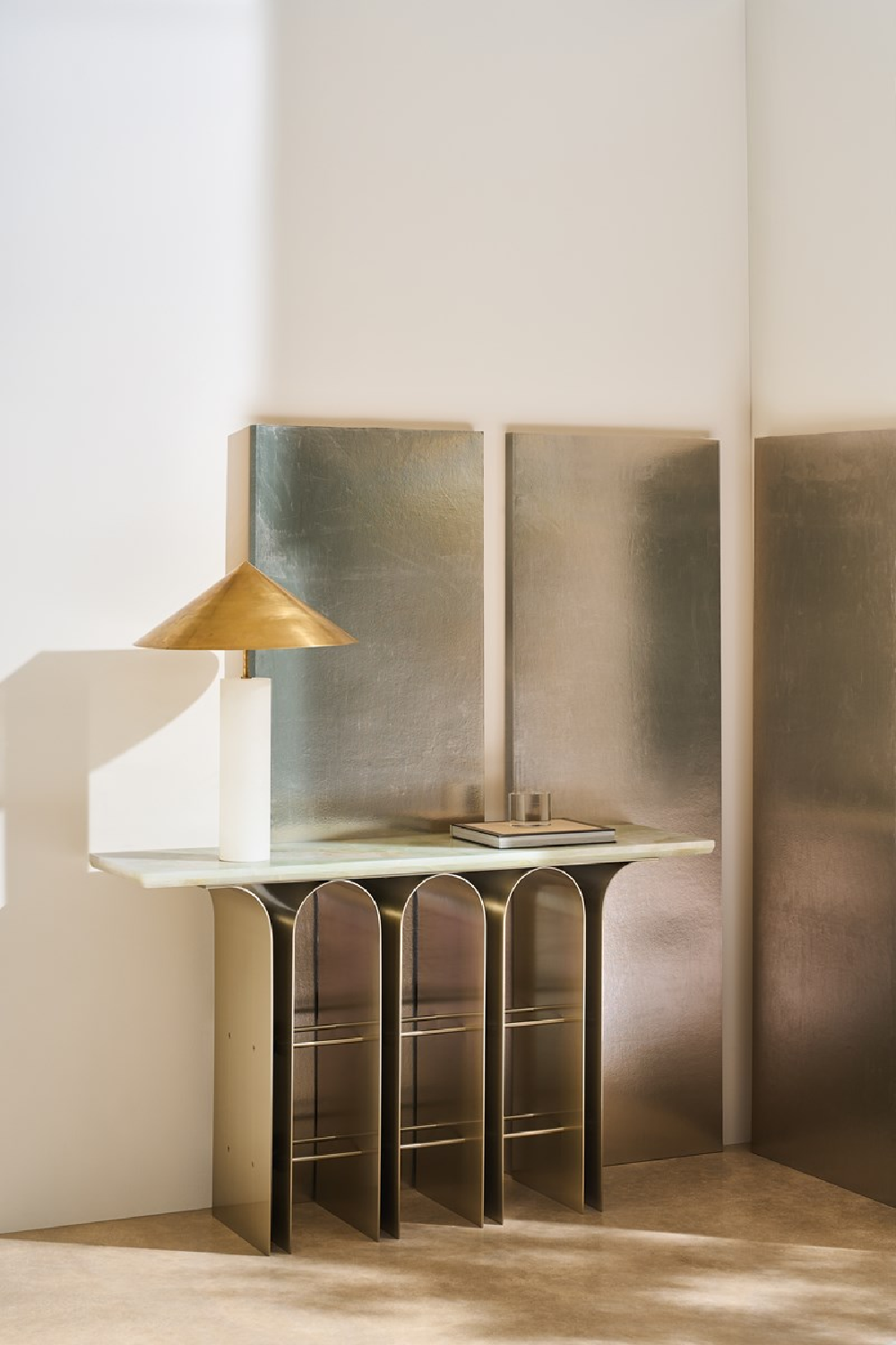   Bronze Arches Console Table | Oroa.com
