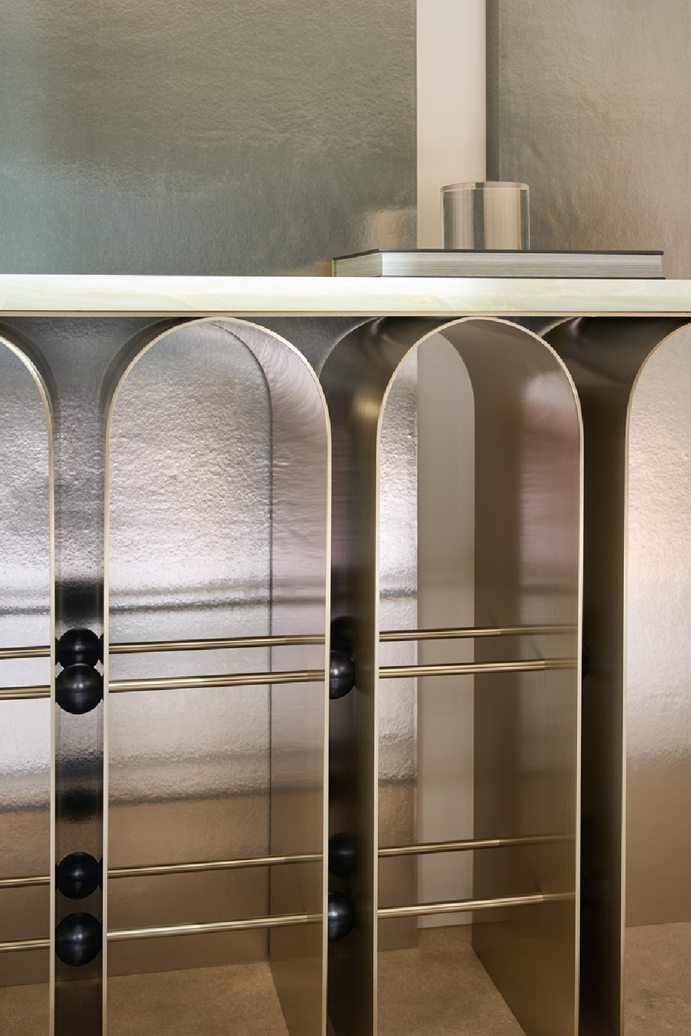   Bronze Arches Console Table | Oroa.com