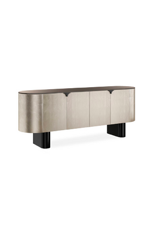   Deep Bronze 4-Door Sideboard | Oroa.com