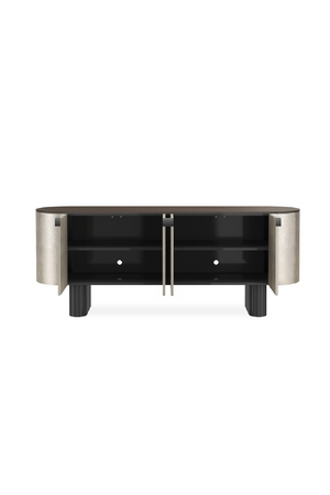   Deep Bronze 4-Door Sideboard | Oroa.com