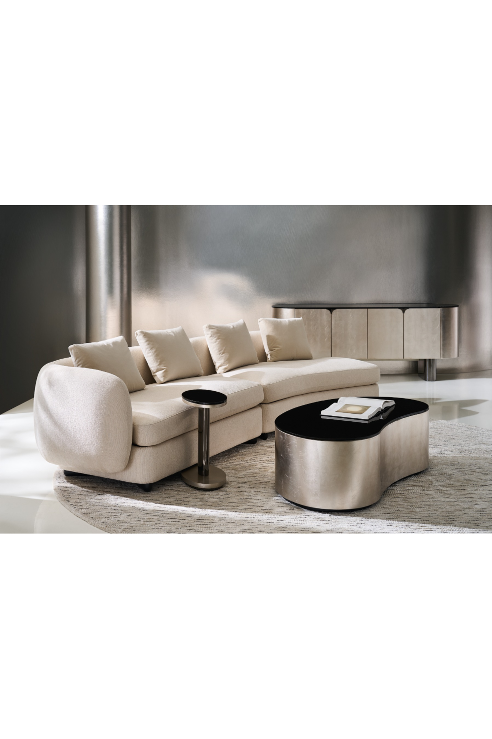   Deep Bronze 4-Door Sideboard | Oroa.com
