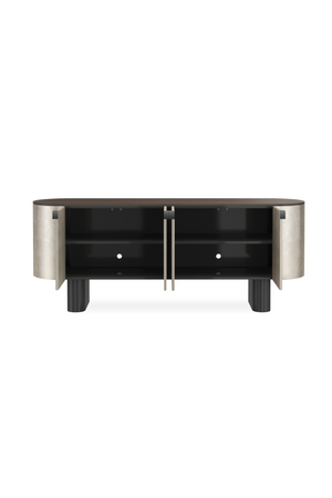   Deep Bronze 4-Door Sideboard | Oroa.com