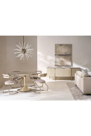   Cream 4-Door Media Unit | Oroa.com