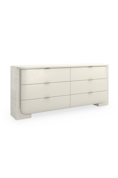   White 6-Drawer Dresser | Oroa.com