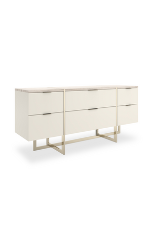   White 6-Drawer Dresser | Oroa.com