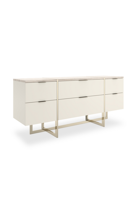   White 6-Drawer Dresser | Oroa.com