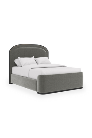   Gray Upholstered Bed | Oroa.com