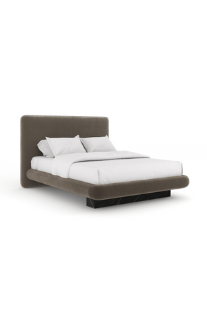   Dark Taupe Bed | Oroa.com