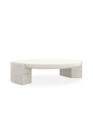   Travertine Panels Cocktail Table | Oroa.com