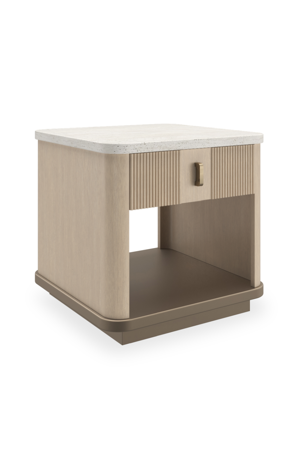   2-Drawer Oak End Table | Oroa.com