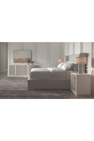   Flared Headboard Bed | Oroa.com