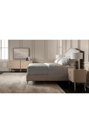   Camelback Platform Queen Bed | Oroa.com