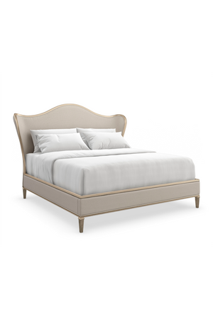   Camelback Upholstered Bed | Oroa.com