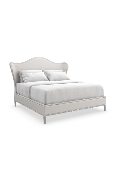  Camelback Upholstered King Bed | Oroa.com