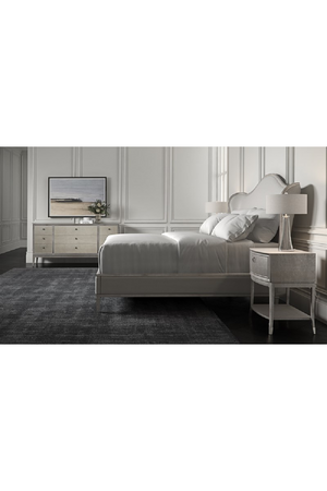   Camelback Upholstered King Bed | Oroa.com