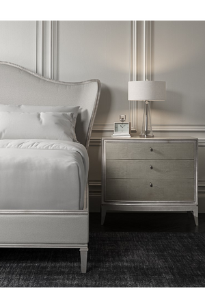   Camelback Upholstered King Bed | Oroa.com