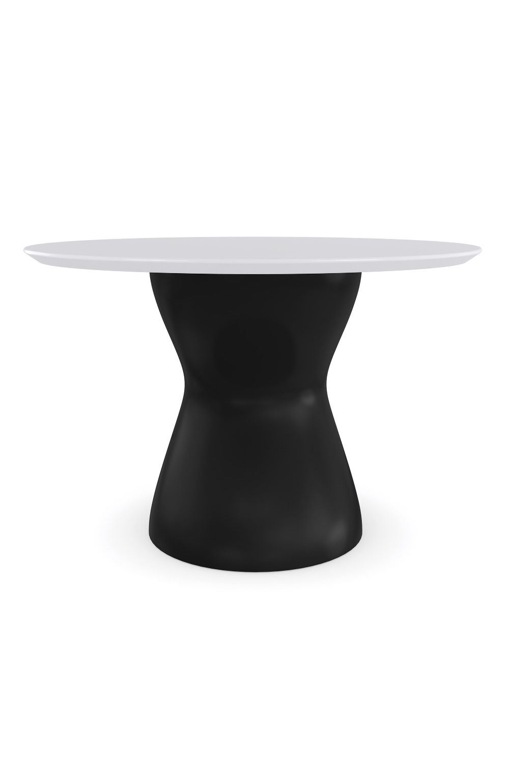   Wavy Black Base Dining Table | Oroa.com