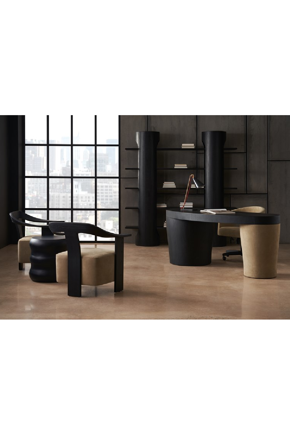   Open-Back Office Swivel Chair | Oroa.com