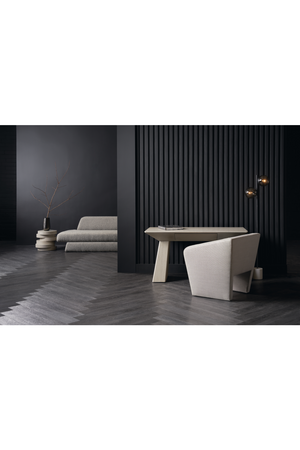   Gray Free-Form Side Table | Oroa.com