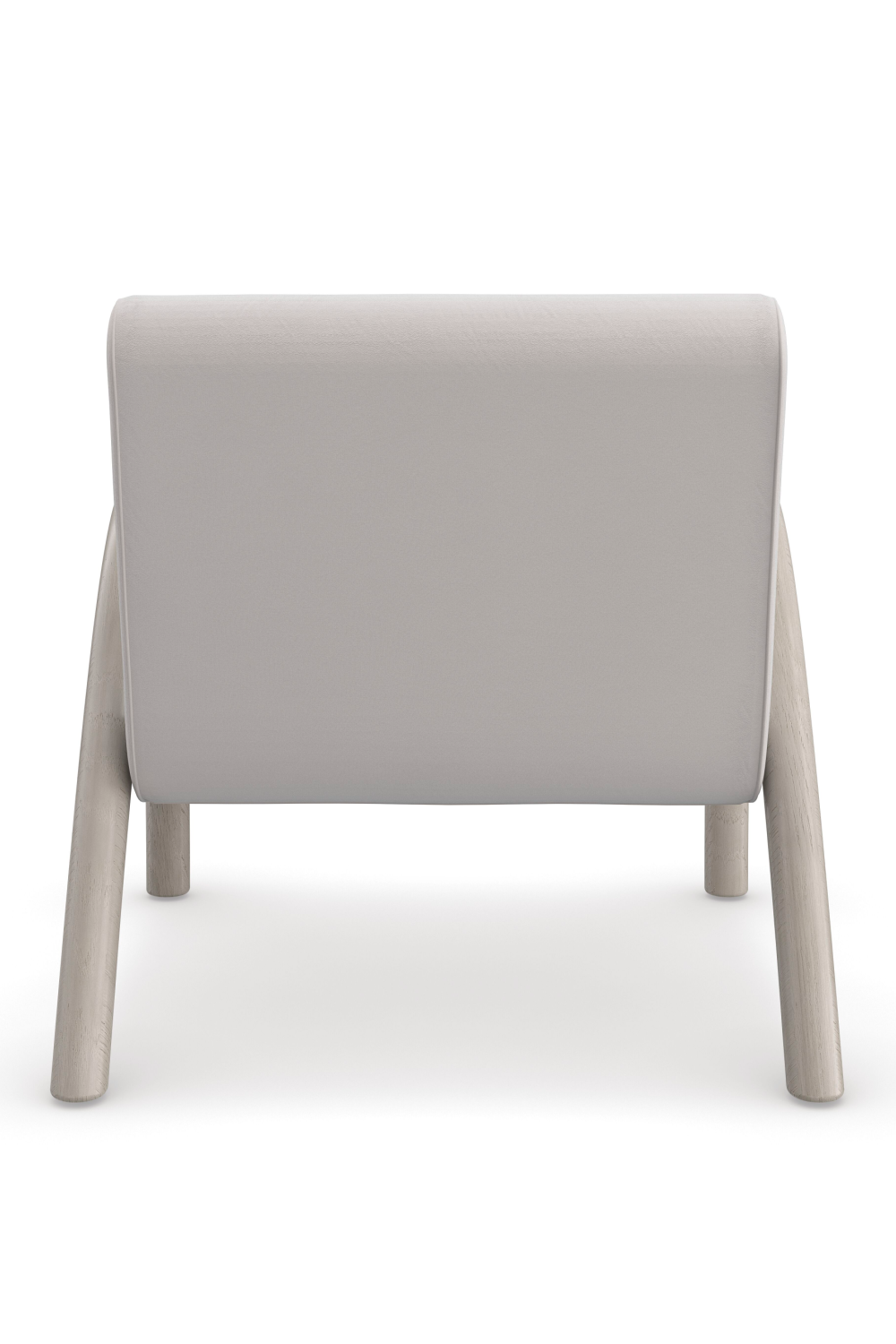  Taupe Velvet Accent Chair | Oroa.com