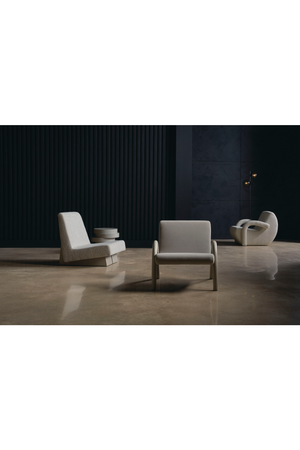   Taupe Velvet Accent Chair | Oroa.com