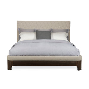   Neutral-Toned Quilted Bed | Oroa.com