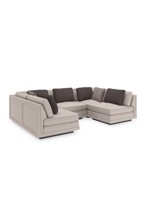   Beige Armless Chair | Oroa.com