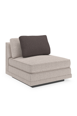  Beige Armless Chair | Oroa.com