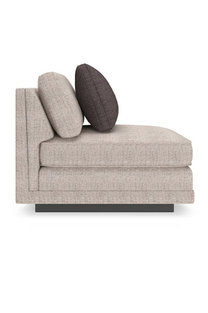   Beige Armless Chair | Oroa.com