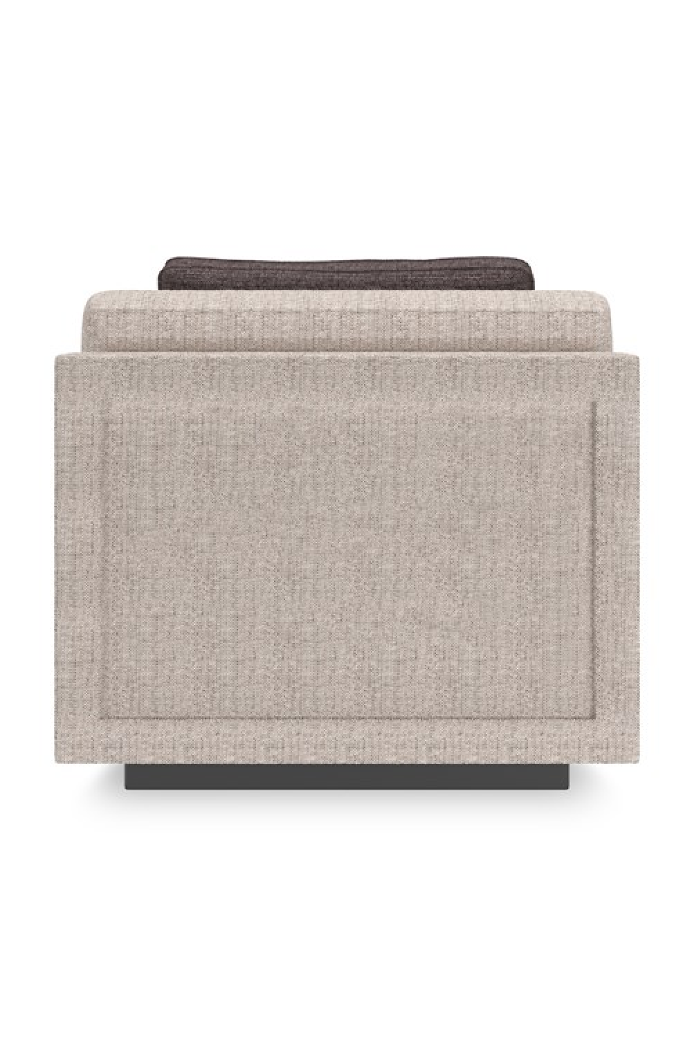   Beige Armless Chair | Oroa.com