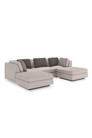   Beige Corner Sofa | Oroa.com