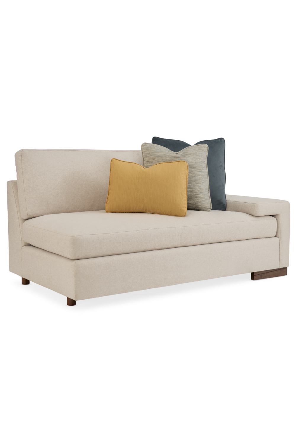   Neutral-Toned Sectional Sofa | Oroa.com