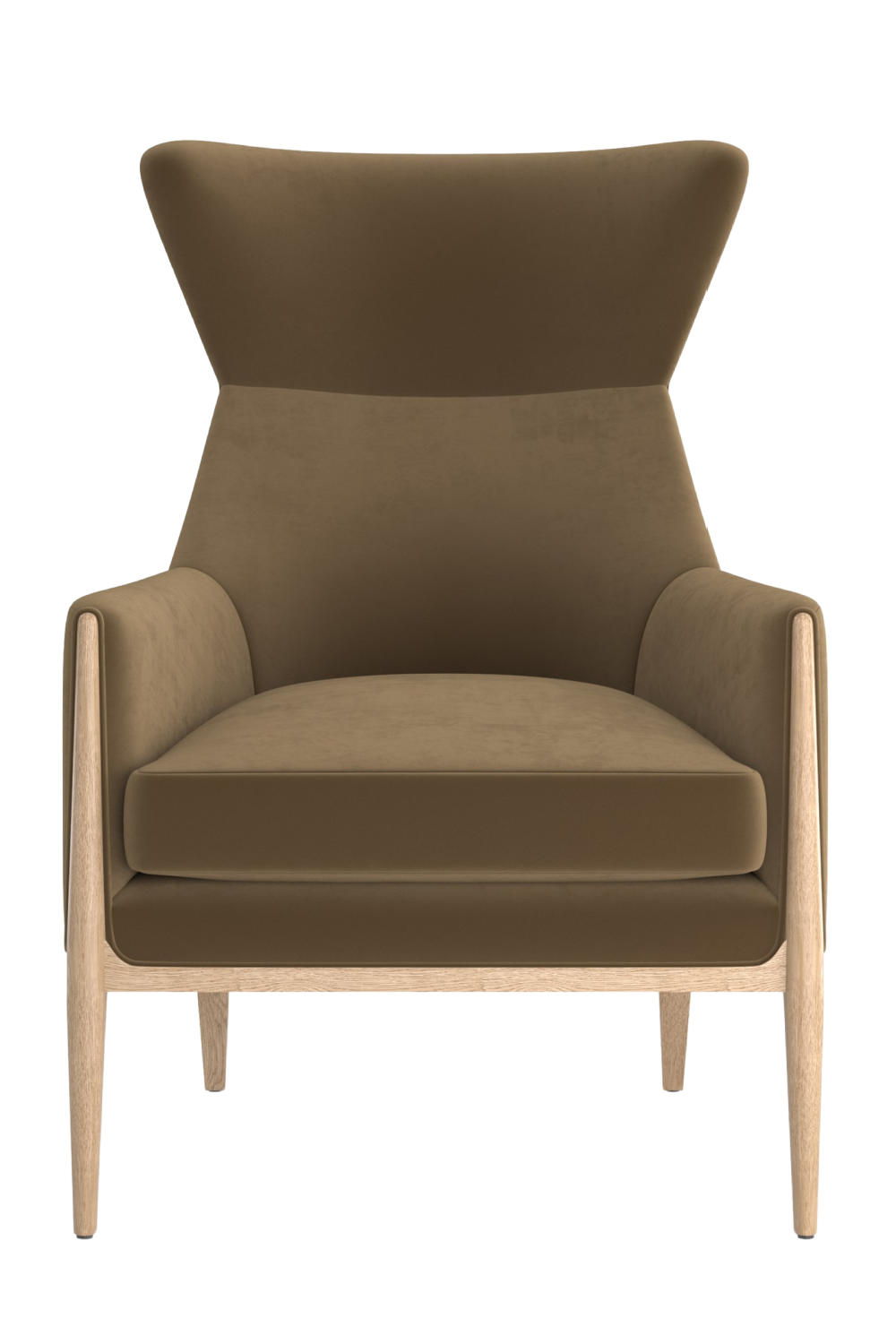   Modern Wingback Occasional Chair | Oroa.com