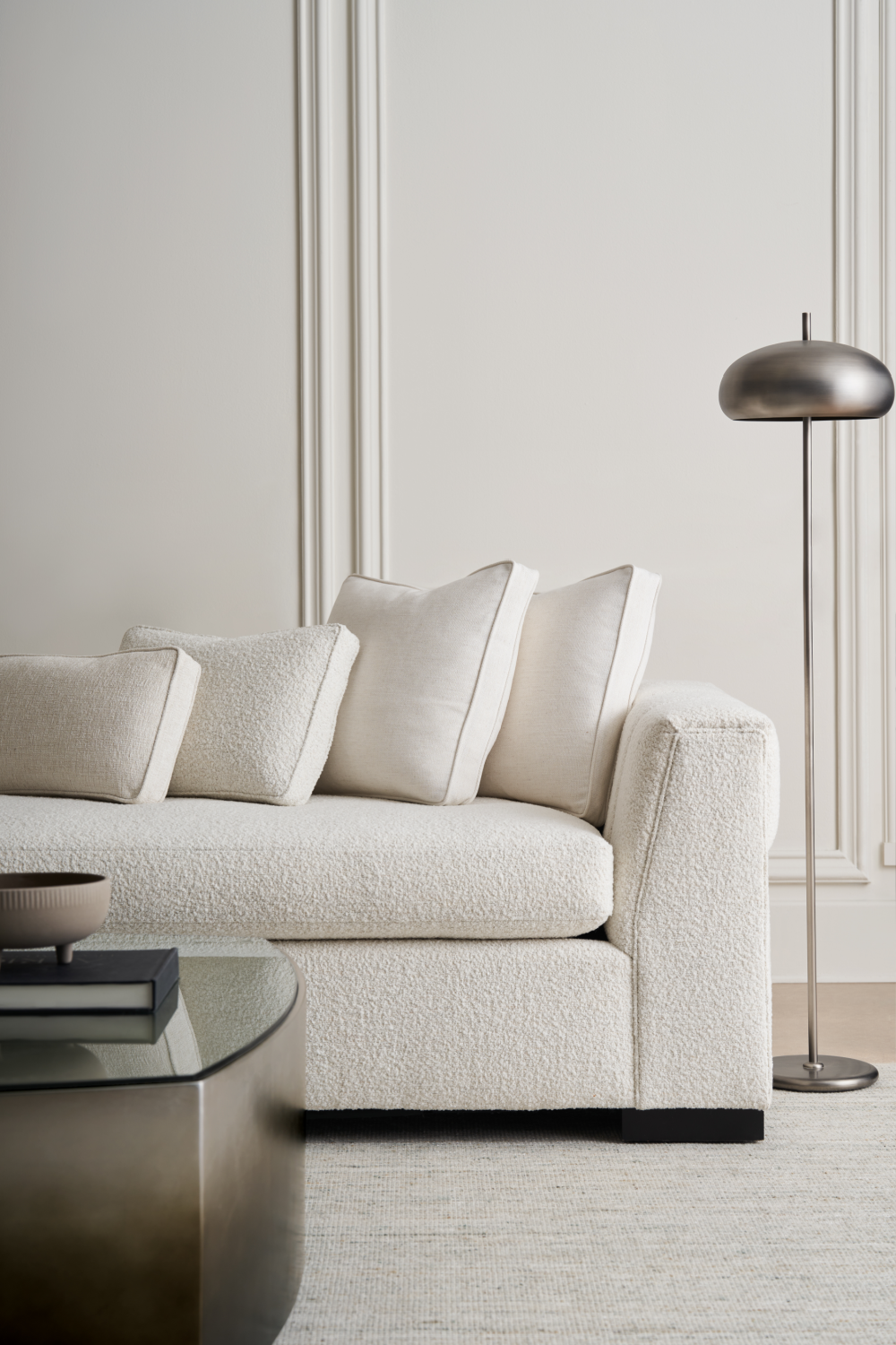   White Modern Sectional Sofa | Oroa.com