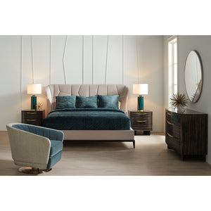   Beige Quilted Bed | Oroa.com